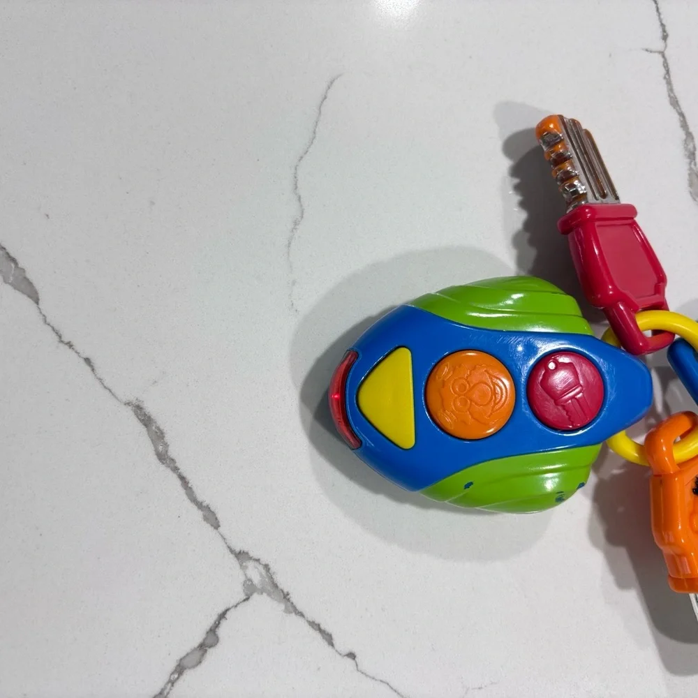 Vintage Mattel Sesame Street Multi Electronic Keychain Elmo Ernie Lights Sounds